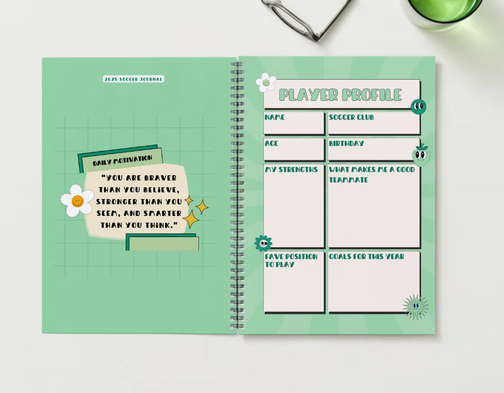 2025 Junior Soccer Journal - Floral